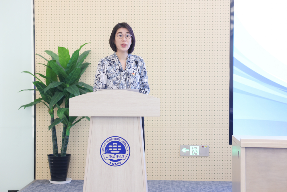 马克思主义学院教师张熙作交流