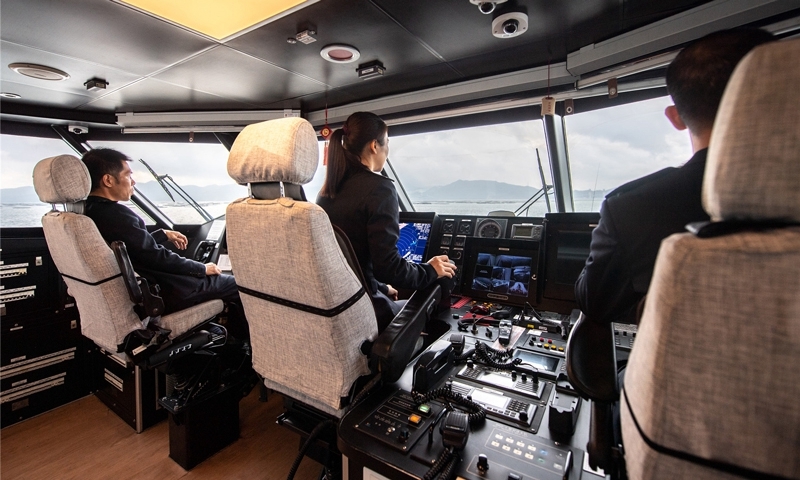 迅隆7号高速客船驾驶舱 迅隆7号高速客船驾驶舱