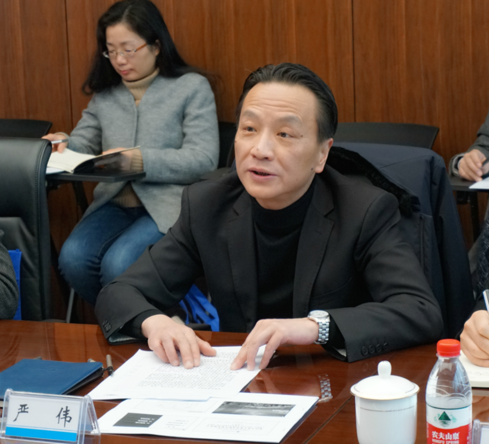 上海海事大学副校长严伟致辞