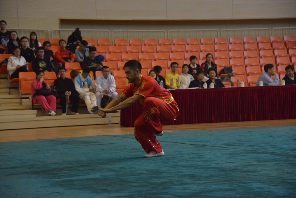 男子甲组长拳、刀术冠军 经济151 BOBADILLA MOLINA DAVID GABRIEL