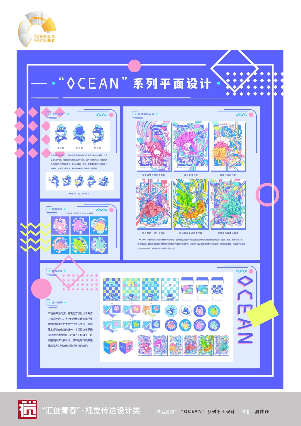 保护海洋系列设计——“OCEAN”