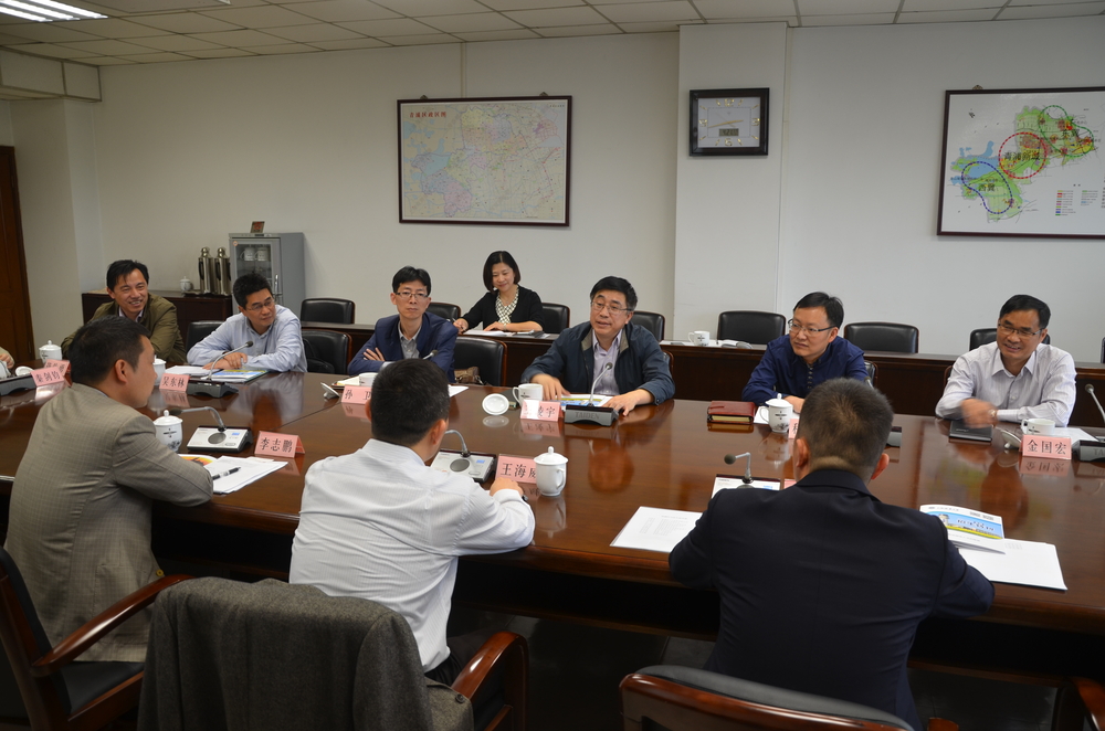 调研交流现场