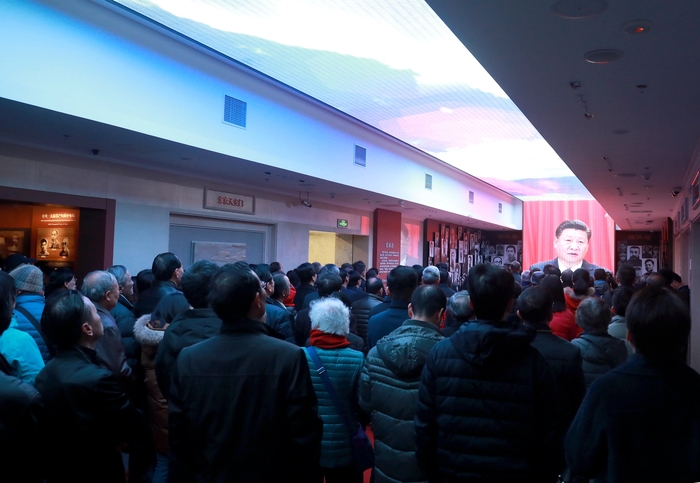 参观现场
