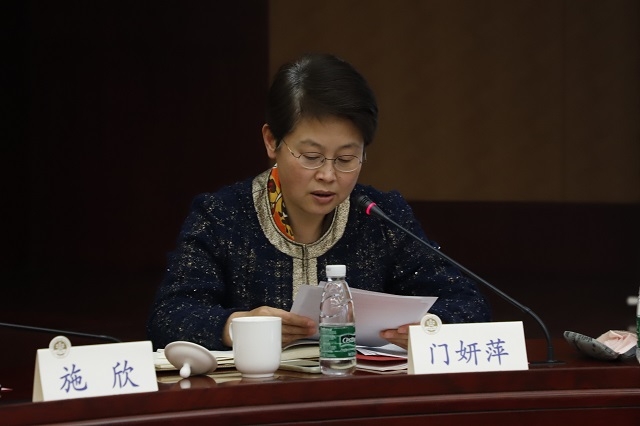 门妍萍副书记布置学校学习贯彻落实党的十九大精神工作方案