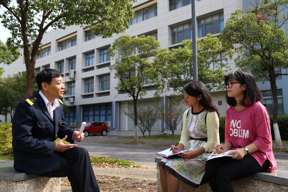 沈淳老师接受采访