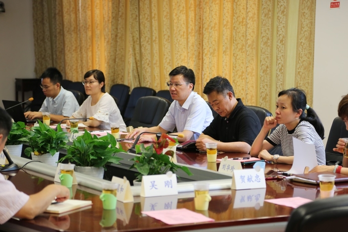 上海市科委秦文波副主任来访