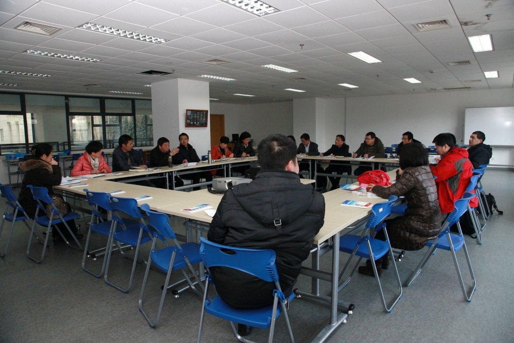 第七小组讨论现场