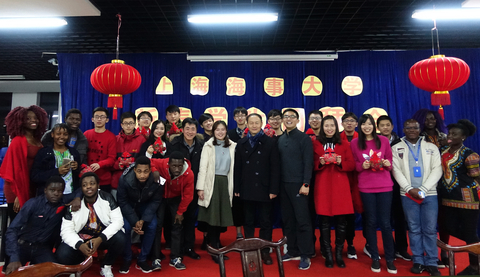 2017年寒假留校学生迎春团拜会