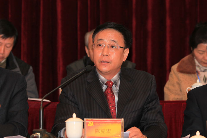 市教卫工作党委书记陈克宏讲话