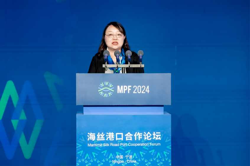 张婕姝在主论坛发布成果