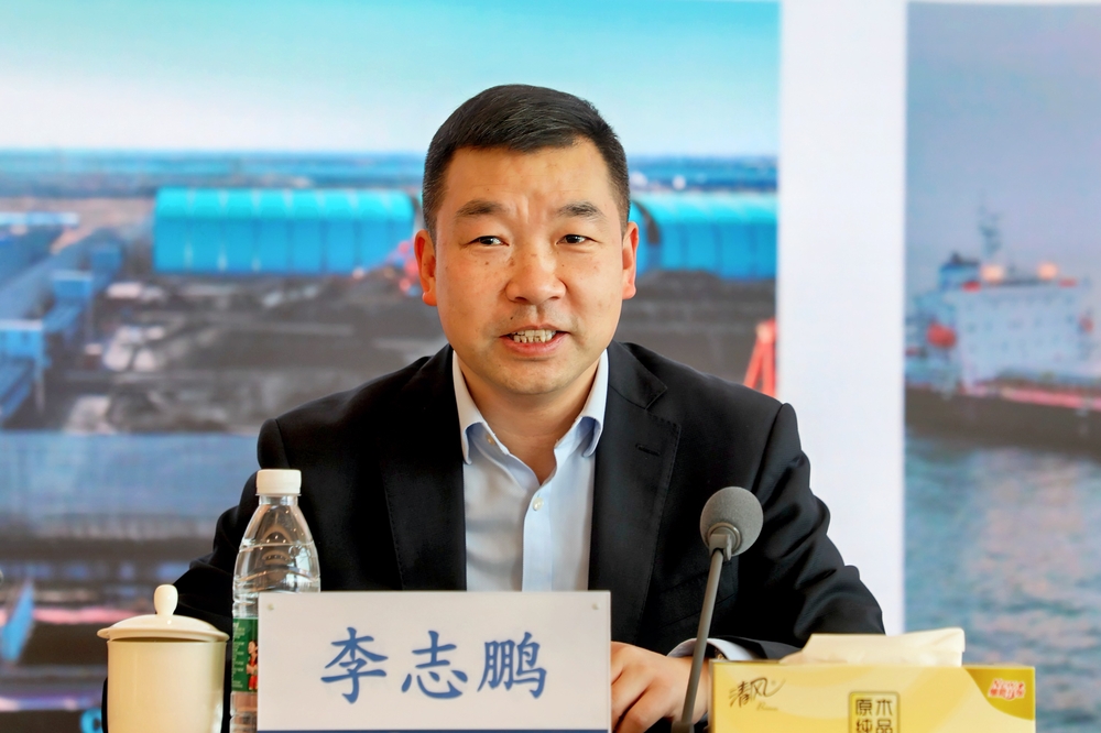 20250410085622943700.jpg 上海海事大学党委副书记、副校长李志鹏致辞