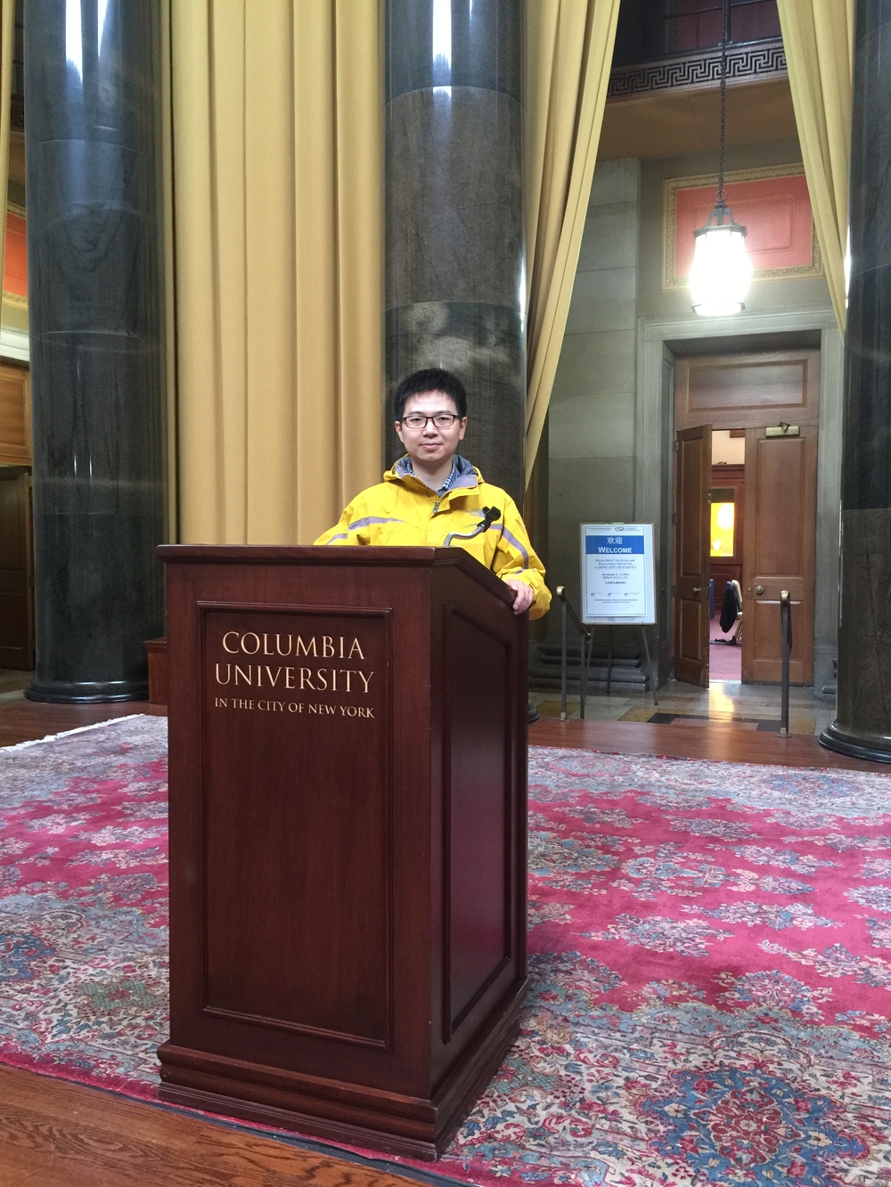 在美国参加informs会议