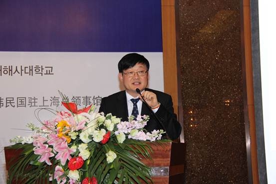 韩国产业银行国际金融部玄蓉锡主任发表演讲：韩国船舶金融市场现状、展望和中韩合作方案