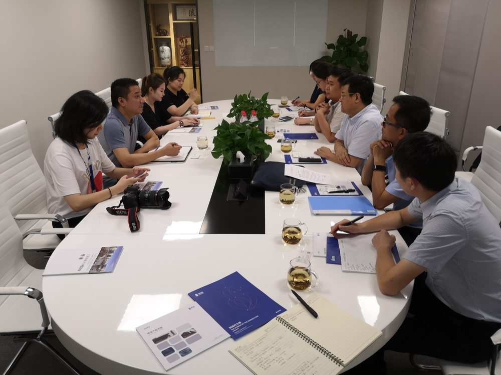 宋宝儒书记一行走访神海航运（上海）有限公司