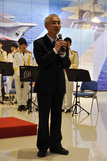 中国航海博物馆党委书记、副馆长年继业致辞 中国航海博物馆党委书记、副馆长年继业致辞