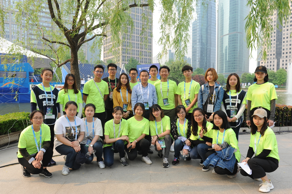 王海威副校长慰问我校射箭世界杯志愿者